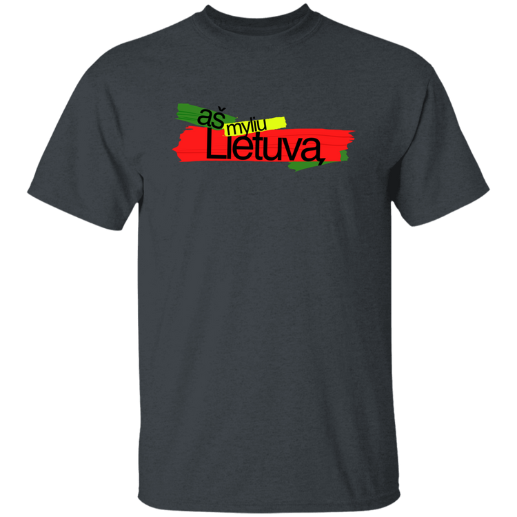 As Myliu Lietuva - Mens Classic Short Sleeve T-Shirt - Lithuania Strong