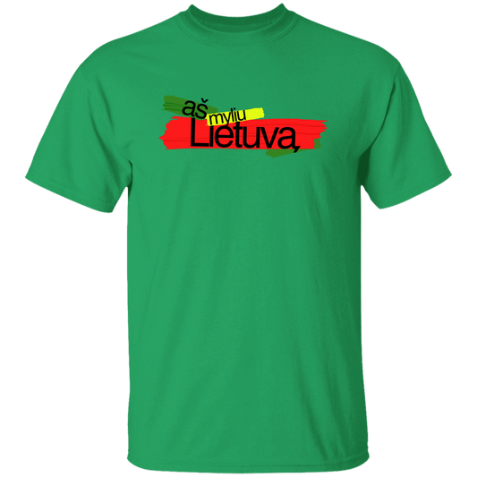 As Myliu Lietuva - Mens Classic Short Sleeve T-Shirt - Lithuania Strong