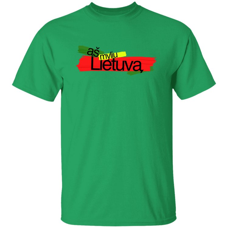As Myliu Lietuva - Mens Classic Short Sleeve T-Shirt - Lithuania Strong