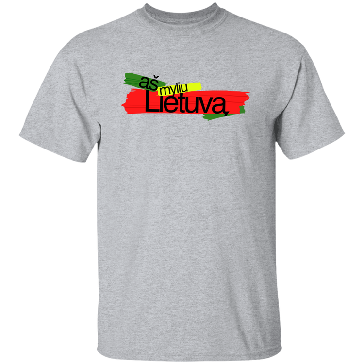 As Myliu Lietuva - Mens Classic Short Sleeve T-Shirt - Lithuania Strong