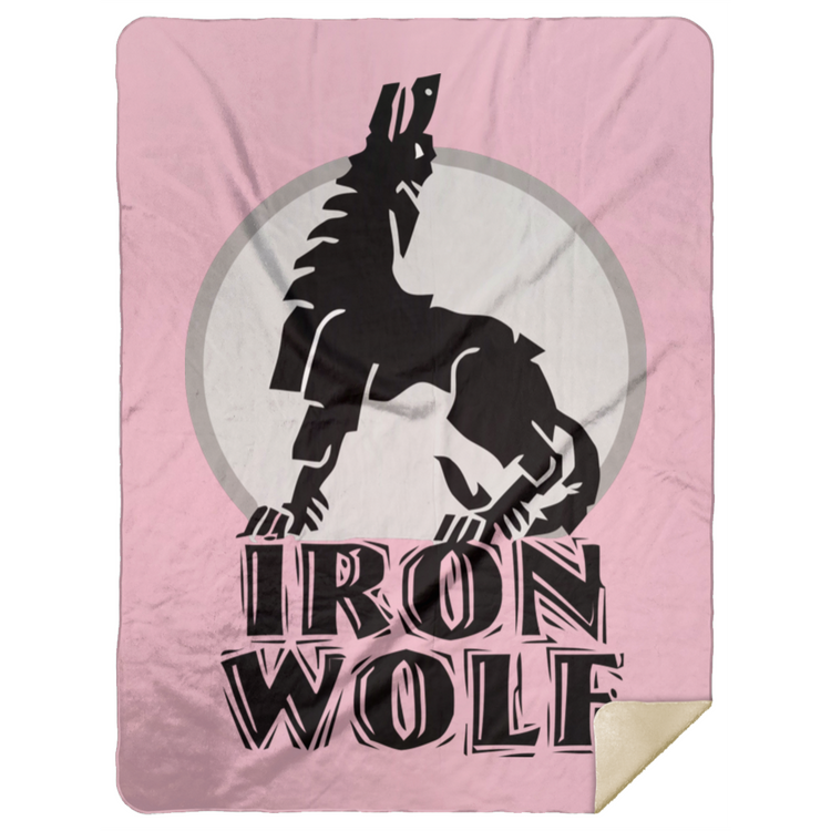 Iron Wolf LT - Premium Mink Sherpa Blanket 60x80