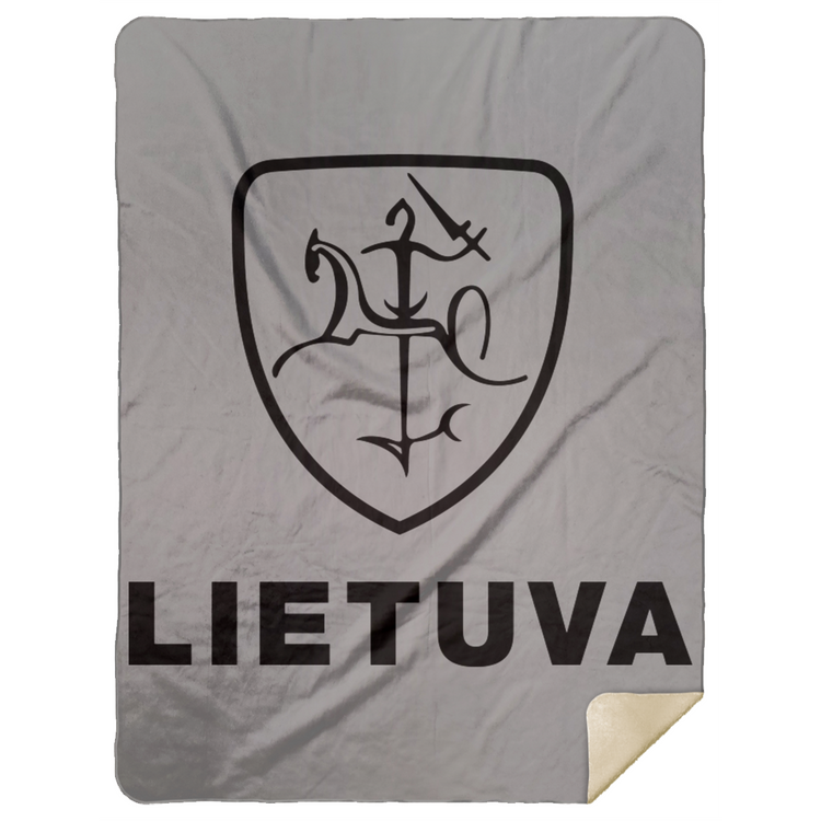 Vytis Lietuva - Premium Mink Sherpa Blanket 60x80