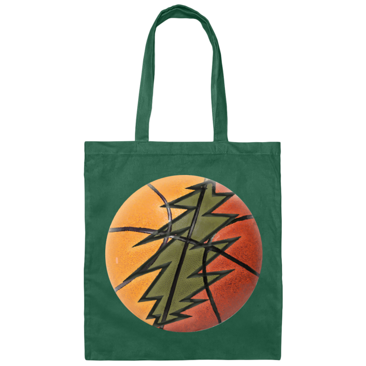 Basketball Bolt - Canvas Tote Bag - Lithuania Strong