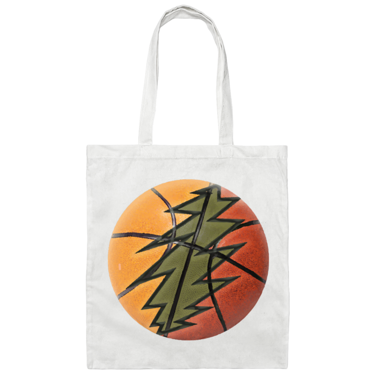 Basketball Bolt - Canvas Tote Bag - Lithuania Strong