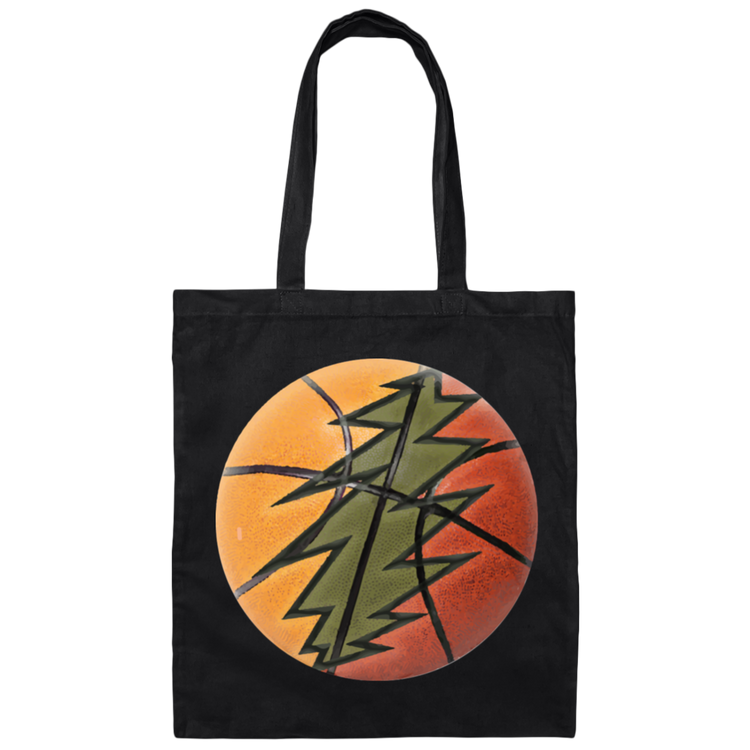 Basketball Bolt - Canvas Tote Bag - Lithuania Strong