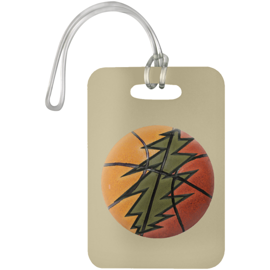 Basketball Bolt - Luggage Bag Tag - Lithuania Strong