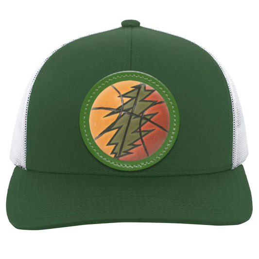 Basketball Bolt - Trucker Snap Back - Circle Patch - Lithuania Strong