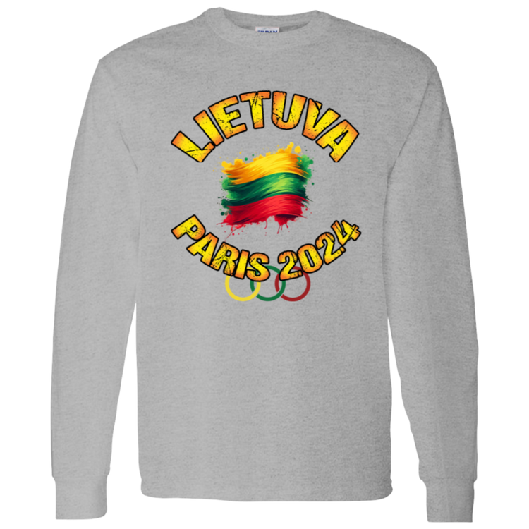 Team Lietuva 2024 Olympics - Men's Classic Cotton Long Sleeve T