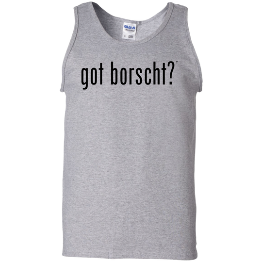 got borscht? - Men's Basic 100% Cotton Tank Top