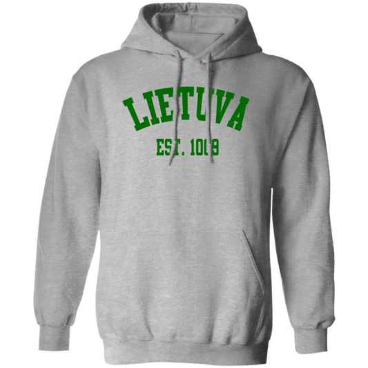 Lietuva Est. 1009 - Men/Women Unisex Basic Pullover Hoodie