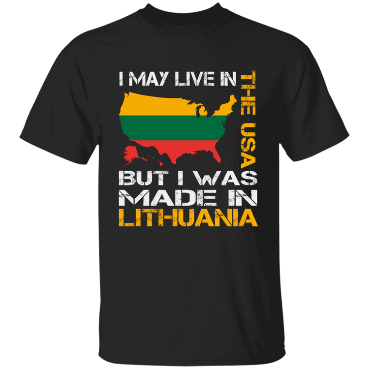 Made in Lithuania - Boys/Girls Youth Classic Short Sleeve T-Shirt