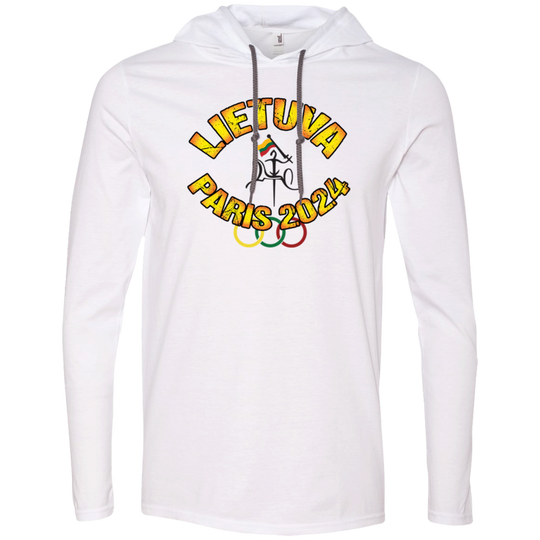 Team Lietuva 2024 Vytis - Men's Lightweight T-Shirt Hoodie