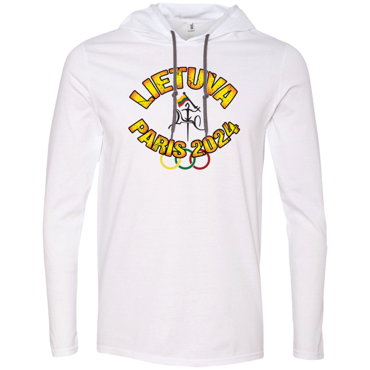 Team Lietuva 2024 Vytis - Men's Lightweight T-Shirt Hoodie