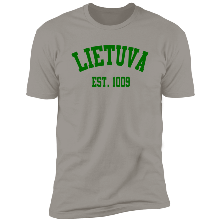 Lietuva Est. 1009 - Men's Next Level Premium Short Sleeve T-Shirt