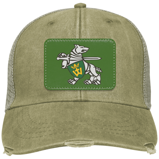 Iron Wolf Mindaugas - Distressed Ollie Cap - Rectangle Patch