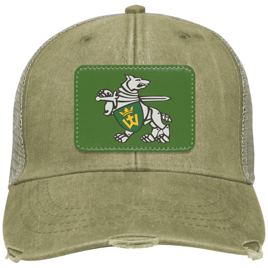 Iron Wolf Mindaugas - Distressed Ollie Cap - Rectangle Patch