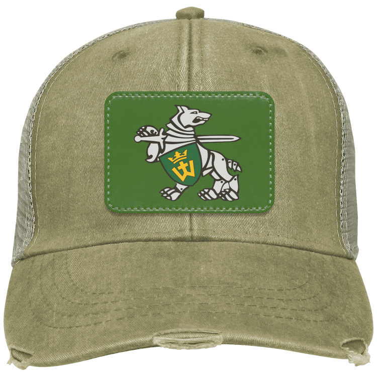 Iron Wolf Mindaugas - Distressed Ollie Cap - Rectangle Patch