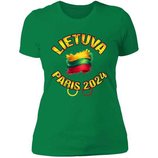 Team Lietuva 2024 Olympics - Women's Next Level Boyfriend Tee