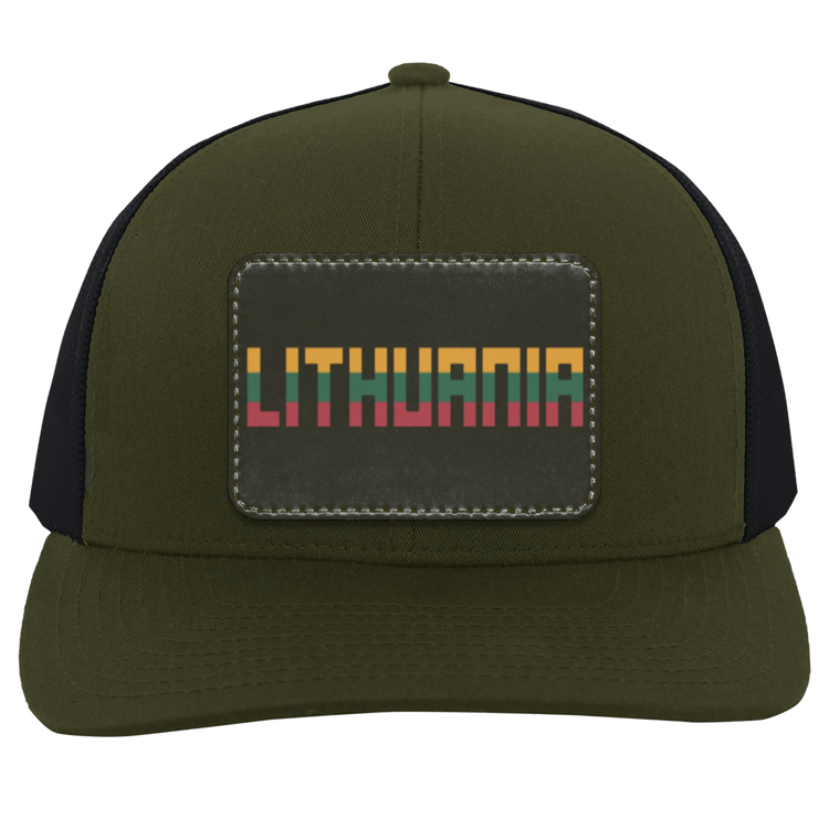 Lithuania Trucker Snap Back - Rectangle Patch