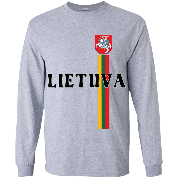 Lietuva Vytis - Boys Youth Basic Long Sleeve T-Shirt
