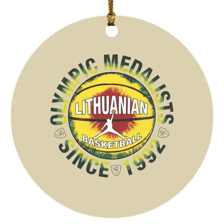 Olympic Medalists - MDF Circle Ornament