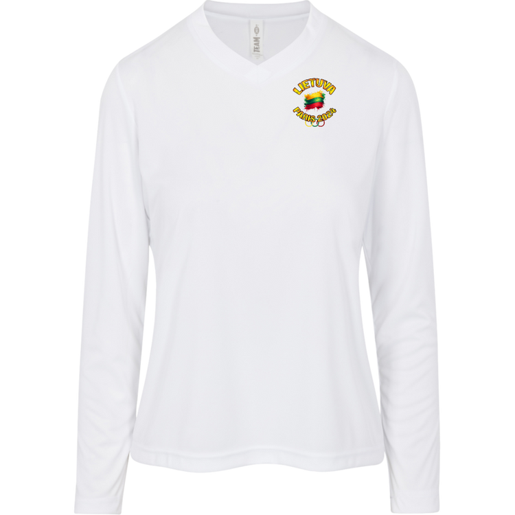 Team Lietuva 2024 Olympics - Women's Long Sleeve Activewear Moisture Wicking Tee