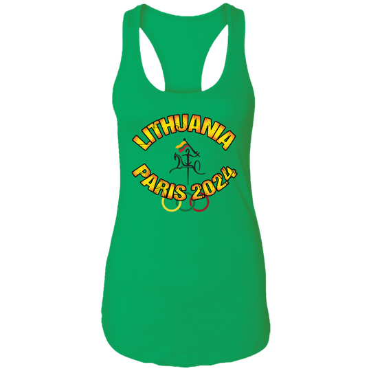 Team Lithuania 2024 Vytis - Women's Next Level Racerback Tank