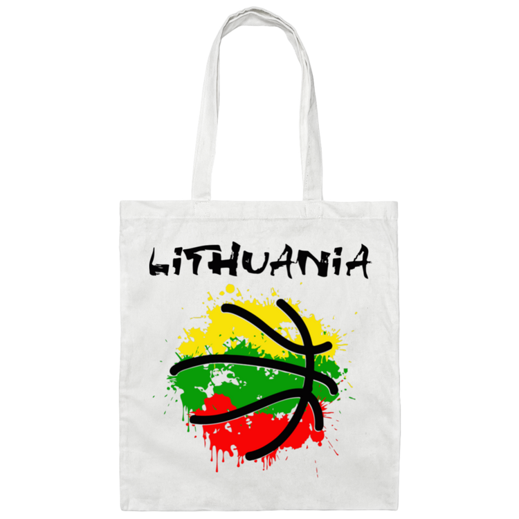 Abstract Lithuania - Canvas Tote Bag