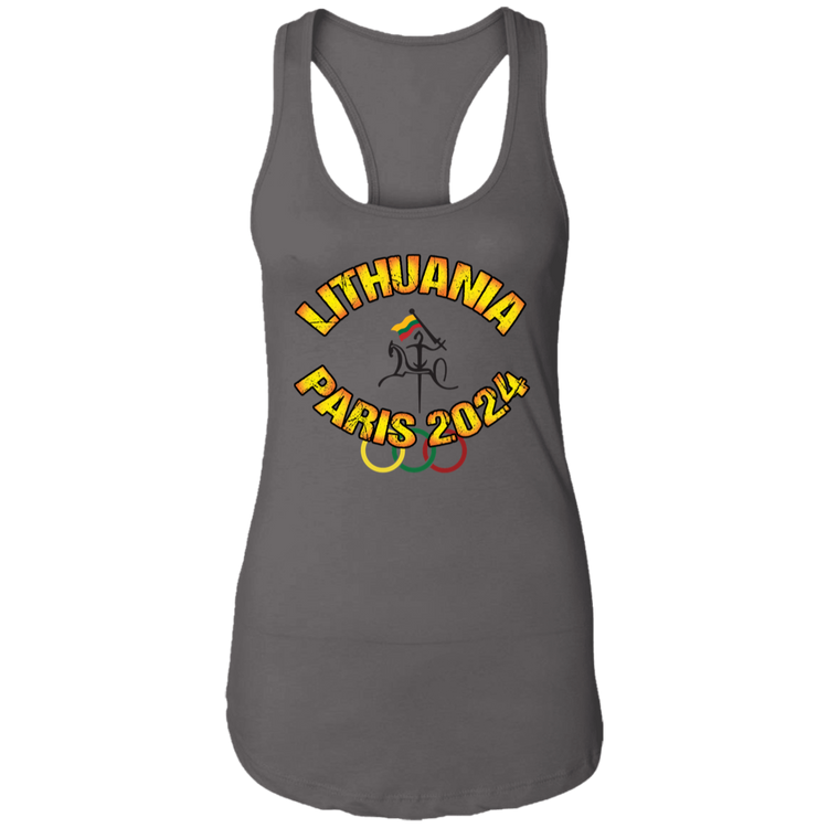 Team Lithuania 2024 Vytis - Women's Next Level Racerback Tank