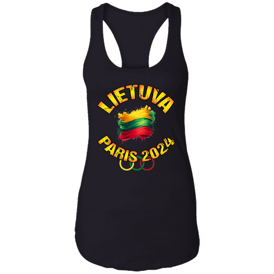 Team Lietuva 2024 Olympics - Women's Next Level Racerback Tank