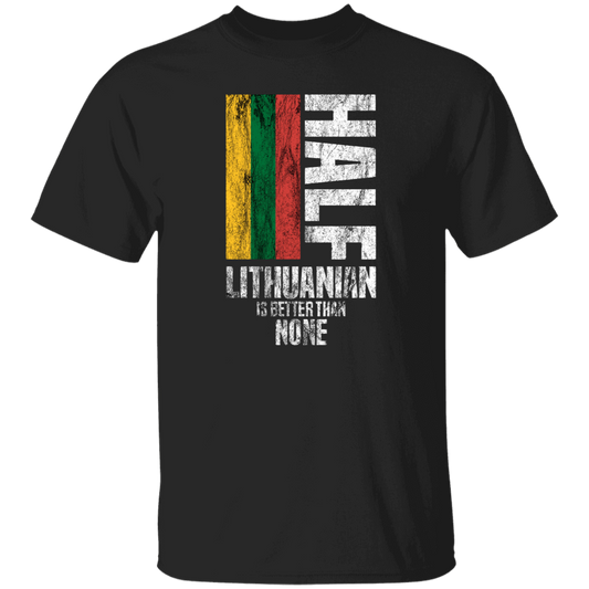 Half Lithuanian - Men's Classic Short Sleeve T-Shirt