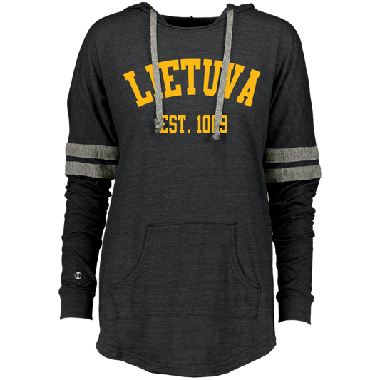 Lietuva Est. 1009 - Women's Lightweight Pullover Hoodie T