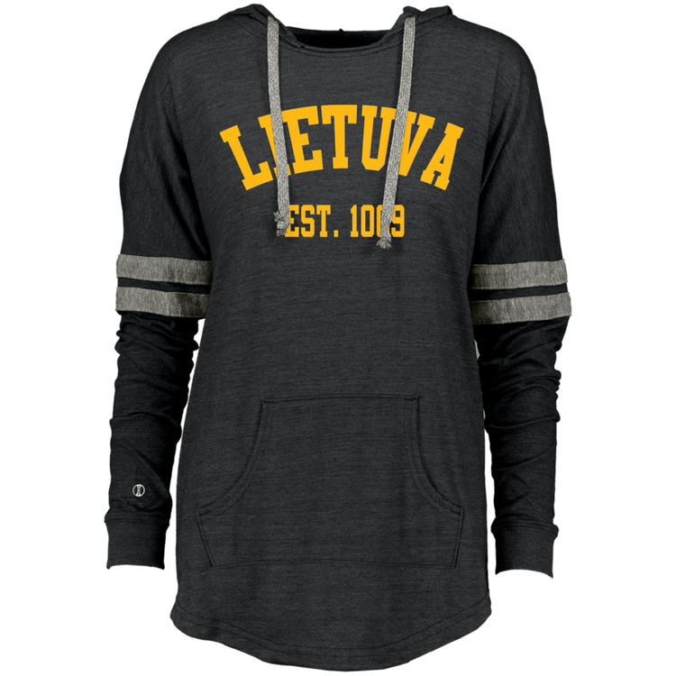 Lietuva Est. 1009 - Women's Lightweight Pullover Hoodie T