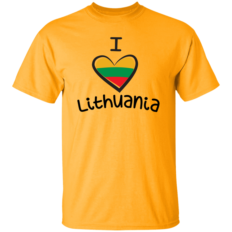 I Love Lithuania - Men's Classic Short Sleeve T-Shirt