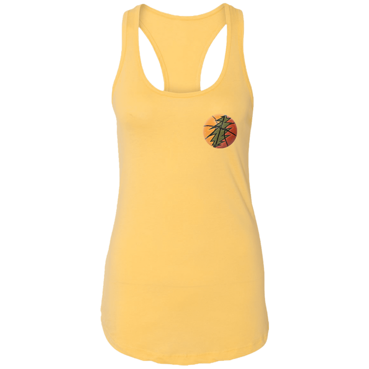 Basketball Bolt - Women's Next Level Racerback Tank