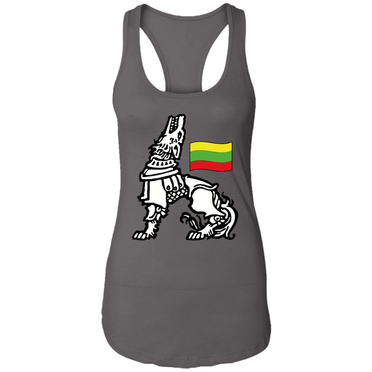 Iron Wolf Lietuva - Women's Next Level Racerback Tank