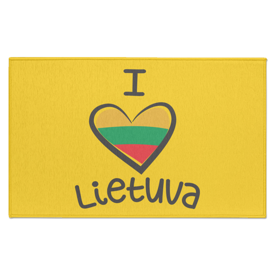 I Love Lietuva - Indoor Doormat