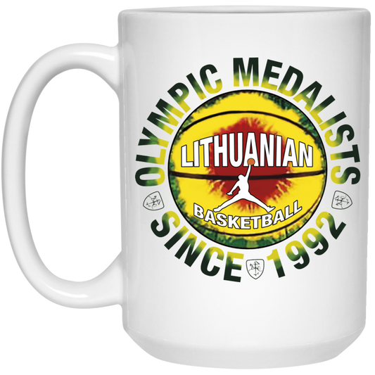 Olympic Medalists - 15 oz. White Ceramic Mug