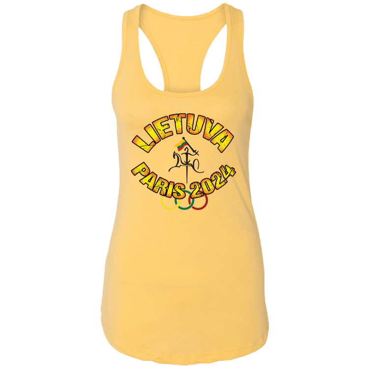 Team Lietuva 2024 Vytis - Women's Next Level Racerback Tank