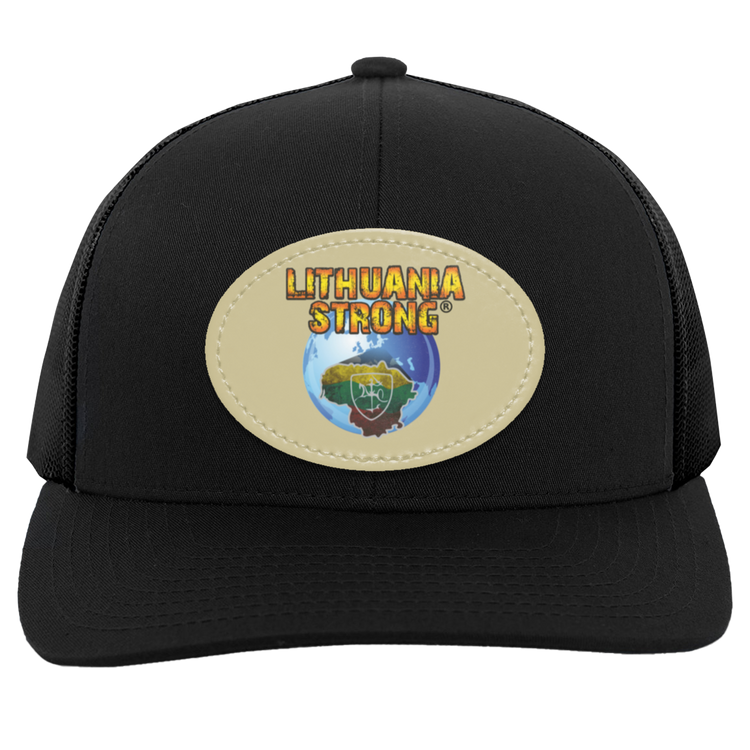 Lithuania Strong Trucker Snap Back - Oval Patch