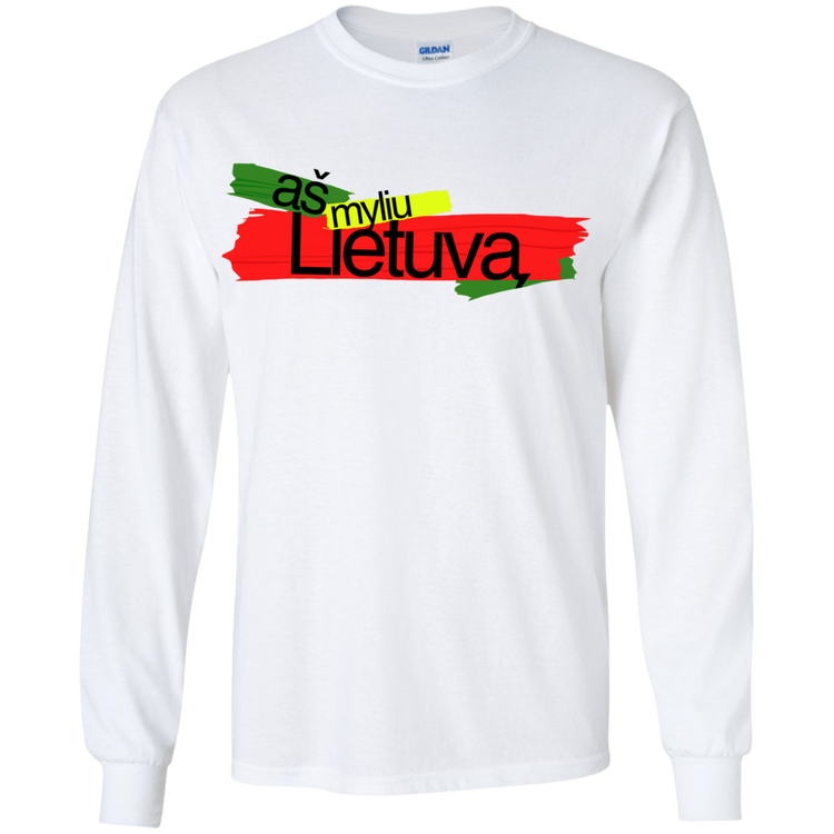 As Myliu Lietuva - Boys Youth Basic Long Sleeve T-Shirt