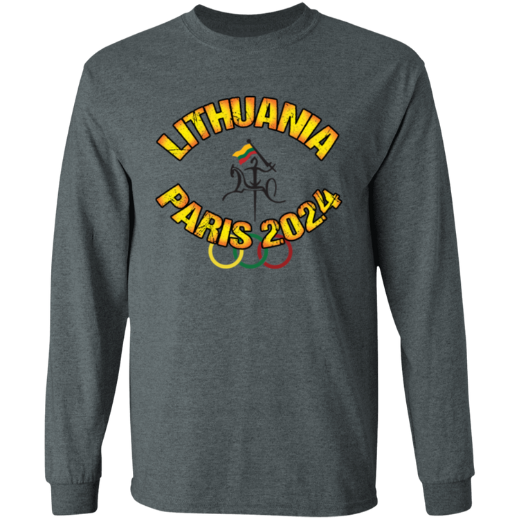 Team Lithuania 2024 Vytis - Men's Classic Cotton Long Sleeve T