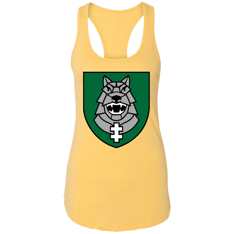 Gelezinis Vilkas - Women's Next Level Racerback Tank