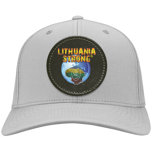 Lithuania Strong Twill Cap - Circle Patch