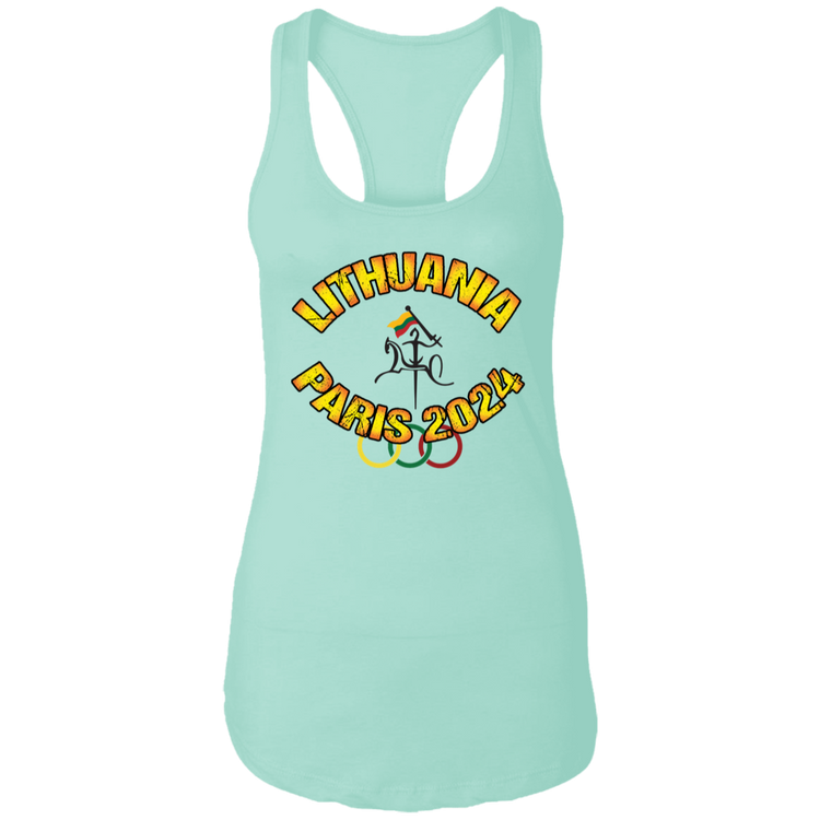 Team Lithuania 2024 Vytis - Women's Next Level Racerback Tank