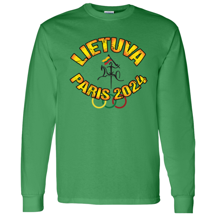 Team Lietuva 2024 Vytis - Men's Classic Cotton Long Sleeve T