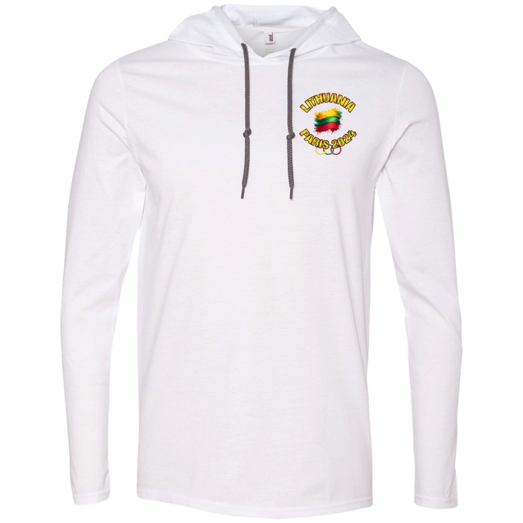 Team Lithuania 2024 Olympics - Men's Lightweight T-Shirt Hoodie