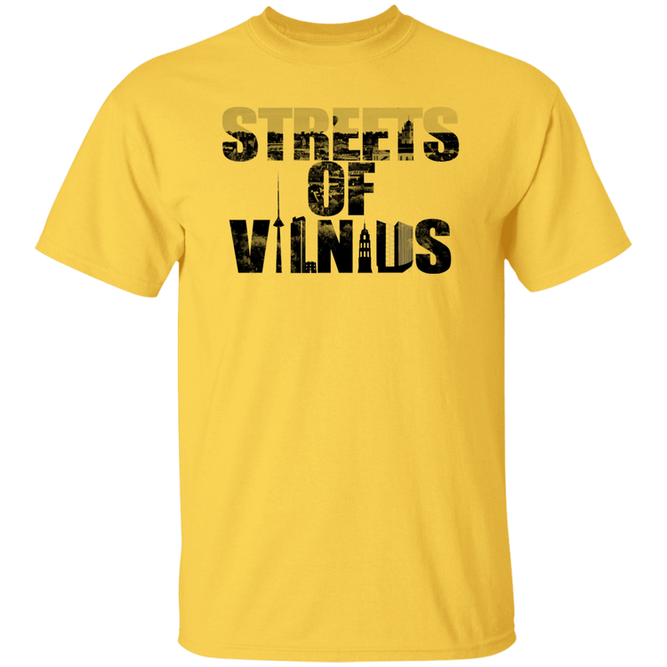 Streets of Vilnius - Men's Classic Short Sleeve T-Shirt