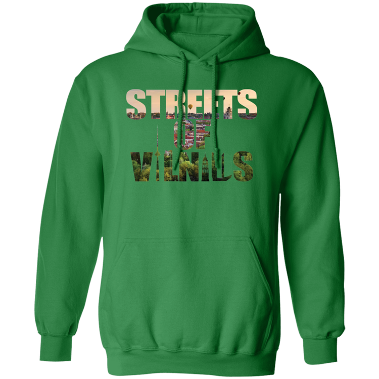 Streets of Vilnius - Men/Women Unisex Comfort Pullover Hoodie