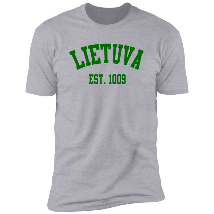 Lietuva Est. 1009 - Men's Next Level Premium Short Sleeve T-Shirt